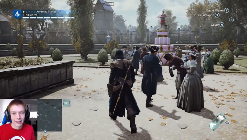Illustration for article titled Mystery Of The Assassin's Creed Unity Cake Easter Egg Finally Solved